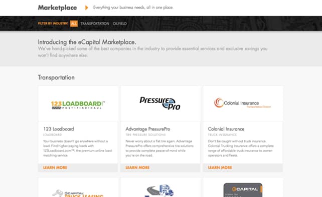 Introducing the eCapital Marketplace