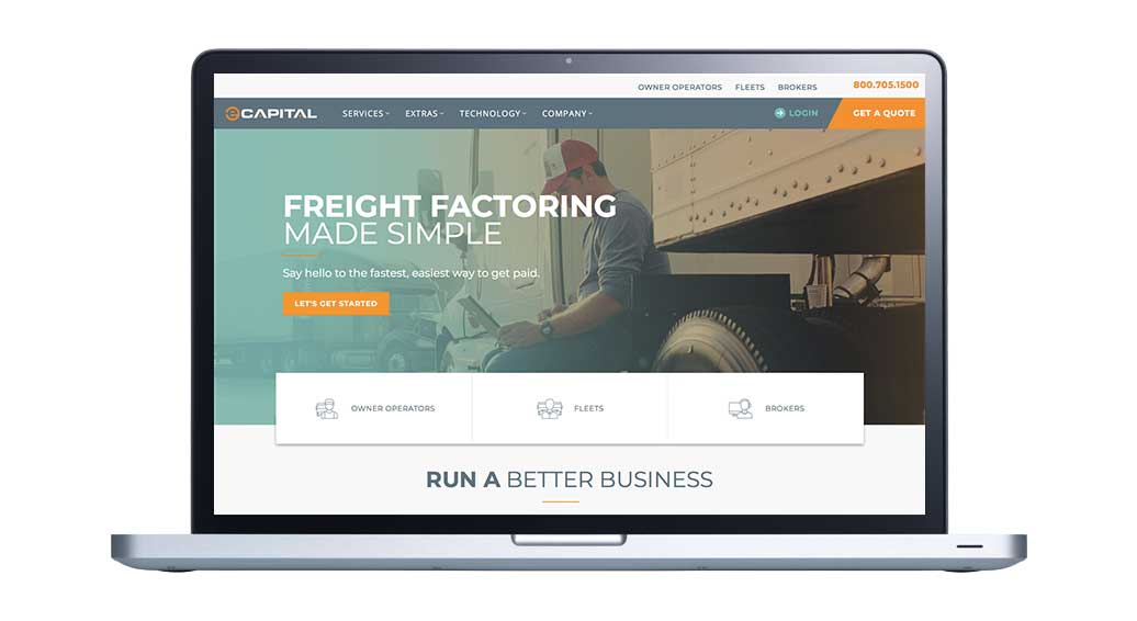 NEWS UPDATE: ECapital Launches New Website For Freight Factoring