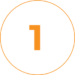 num1 Number icon 1