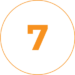 num7 Number icon 7