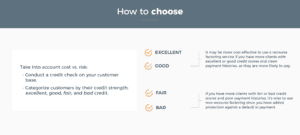 How to choose non-recourse factoring or recourse factoring
