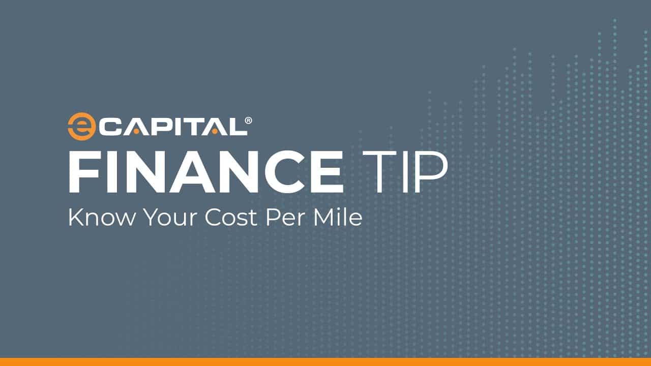 Cost Per Mile Financial Tip