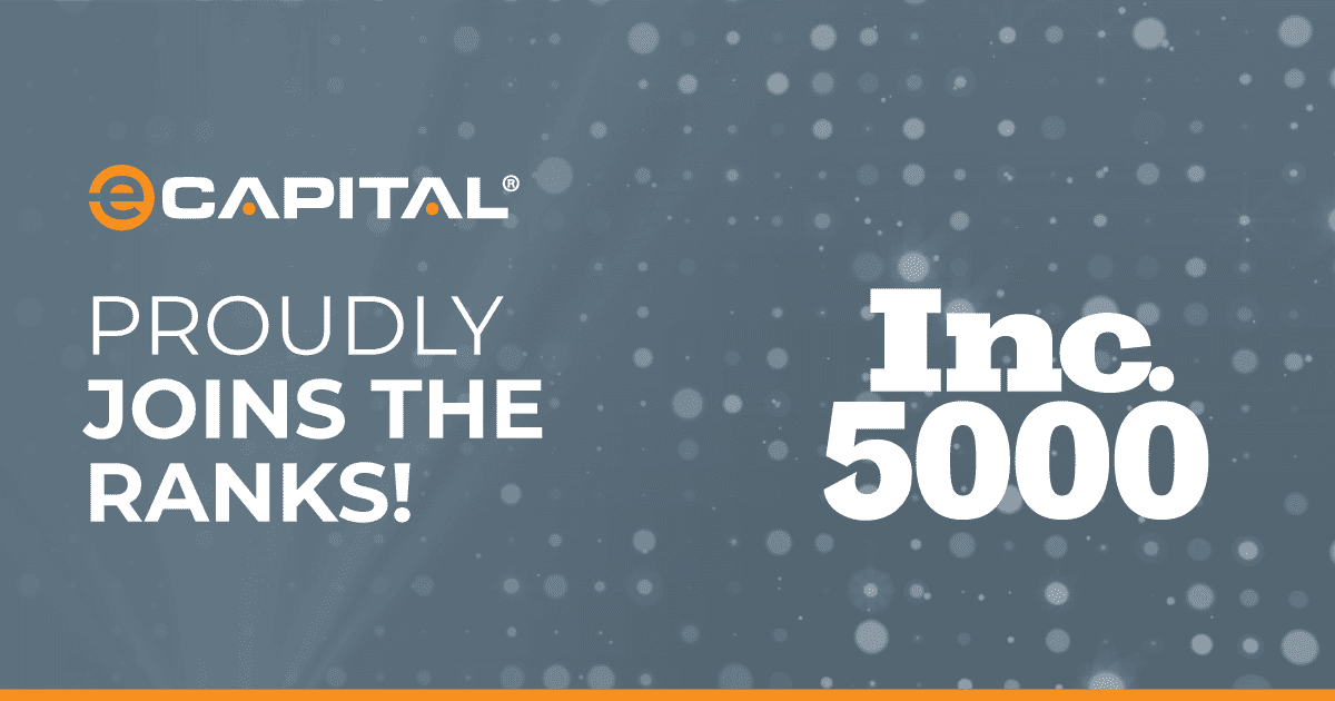 eCapital proudly joins the Inc. 5000 rank!