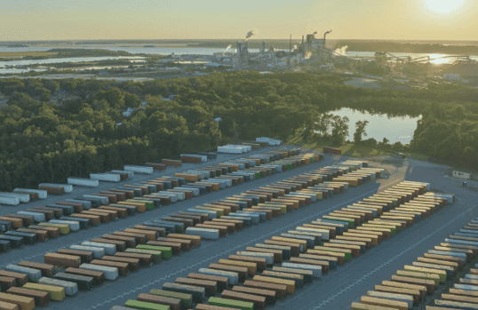 Red Lap Logistics - Shipping container yard