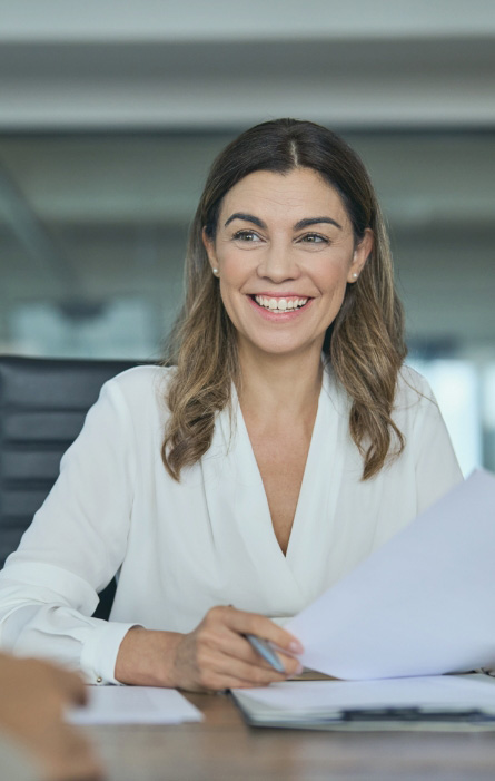 Happy Staffing Agency Owner