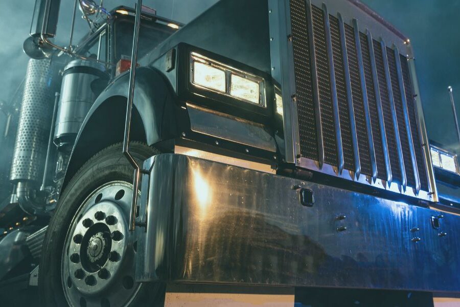 Transport truck for $9M freight factoring deal