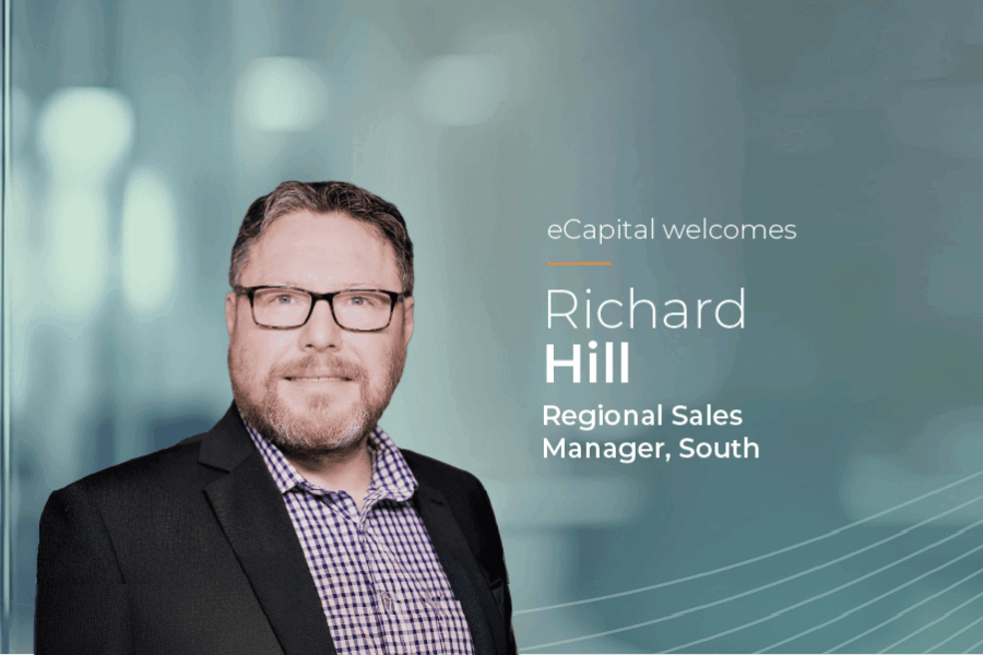 Richard Hill as the new Regional Sales Manager.