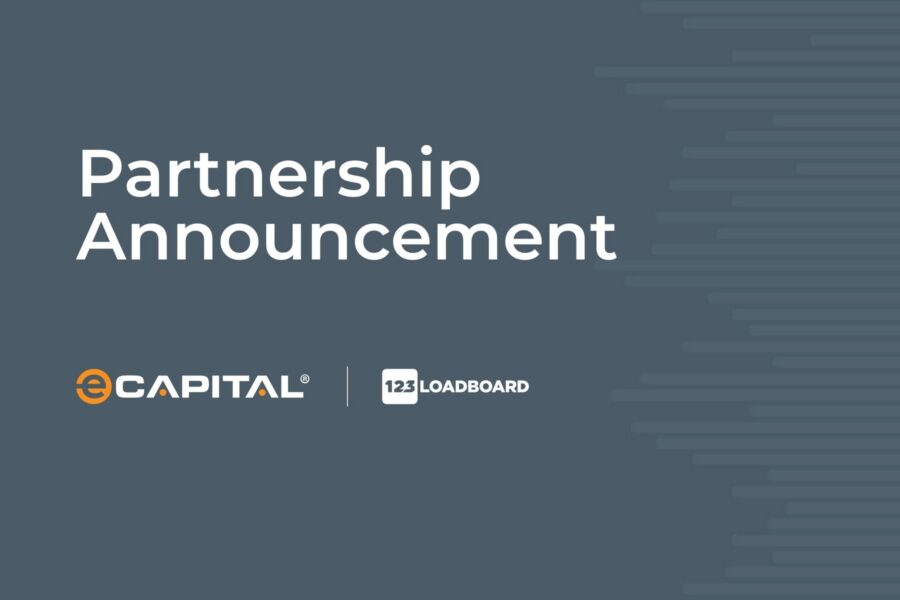 eCapital logo and 123Loadboard logo for partnership