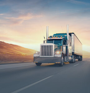 Transportation truck.